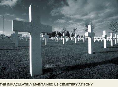 US Cemetery Bony France