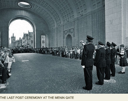 The Last Post Menin Gate Ypres France